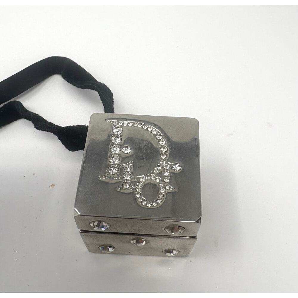 Christian Dior Play Swarovski Diamond Cube Lip Gloss Charm 151 NWB